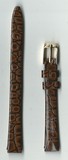 Ремень кожаный, 10 мм, Anaconda (темно-коричневый)