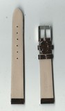 Ремень кожаный, 14 мм, Anaconda (темно-коричневый)
