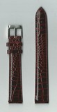 Ремень кожаный, 18 мм, Anaconda (удлиненный, красный бордо)