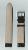 Ремень кожаный, 20 мм, Anaconda (удлиненный, черный)