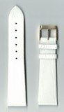 Ремень кожаный, 22 мм, Anaconda (белый)