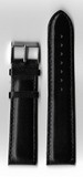 Ремень кожаный, 22 мм, Classik (черный, удлиненный )