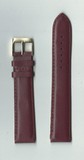 Ремень кожаный, 20 мм, Classik (красный бордо, удлиненный )