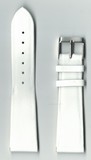 Ремень кожаный, 22 мм, Classik (белый)