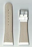 Ремень кожаный, 28 мм, Classik (белый)