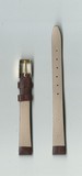 Ремень кожаный, 10 мм, Kroko (красный бордо)