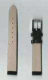 Ремень кожаный, 14 мм, Kroko (черный)