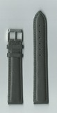 Ремень кожаный, 20 мм, Kroko (бежевый, удлиненный )