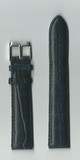 Ремень кожаный, 20 мм, Kroko (синий)