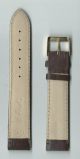 Ремень кожаный, 20 мм, Kroko (удлиненный, темно-коричневый)