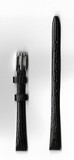 Ремень кожаный, 08 мм, Lezar (черный )