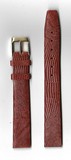 Ремень кожаный, 16 мм, Lezar (красный бордо )