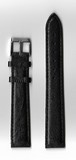 Ремень кожаный, 18 мм, Lezar (черный, удлиненный )