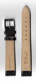 Ремень кожаный, 18 мм, Lezar (черный, удлиненный )
