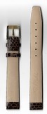 Ремень кожаный, 16 мм, Piton (темно-коричневый )