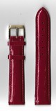 Ремень кожаный, 20 мм, Piton (красный бордо, удлиненный )