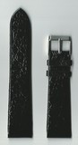 Ремень кожаный, 22 мм, Piton (черный)