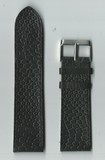 Ремень кожаный, 24 мм, Piton (черный)