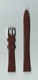 Ремень кожаный, 12 мм, Anaconda (красный бордо)