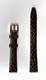 Ремень кожаный, 12 мм, Piton (темно-коричневый )