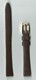 Ремень кожаный, 10 мм, Piton (темно-коричневый)